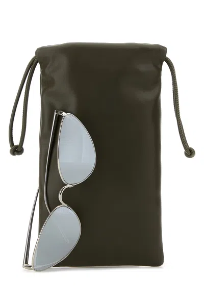 Loewe Occhiale Da Sole In Metallo Argento  Donna