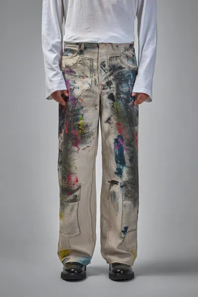 Acne Studios Loose Fit Jeans 1981 In Multi