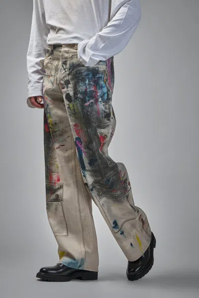 Acne Studios Loose Fit Jeans 1981 In Multi