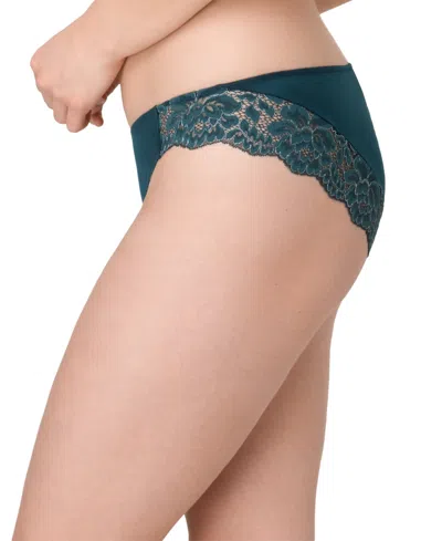 Maidenform Comfort Devotion Lace Back Tanga Underwear 40159 In Black