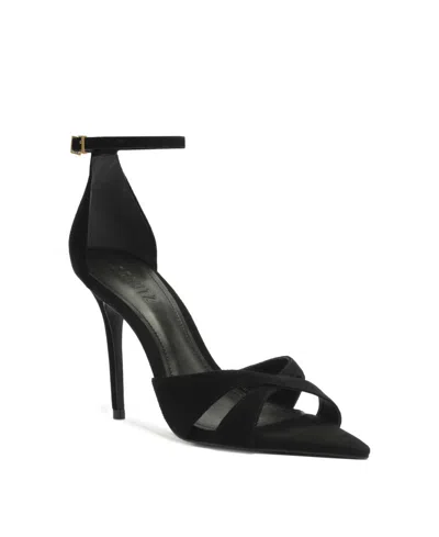 Schutz Women's Hilda Leaf Sandals In Black