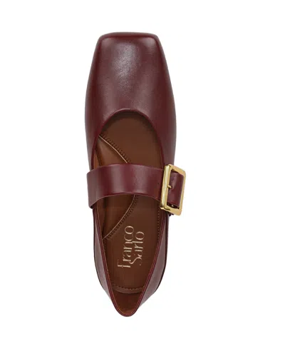 Franco Sarto Women's Oakes Square Toe Ballerina Flats