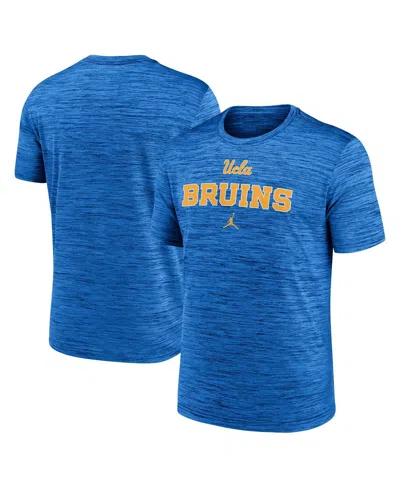 Jordan Men's Ucla Sideline Velocity  Brand Dri-fit College T-shirt In Blue