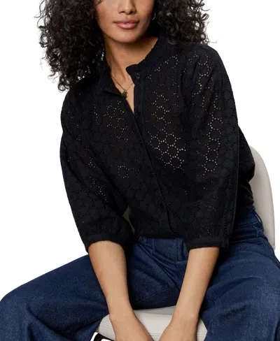 Sanctuary Women's Cotton Petal Drop Blouse
