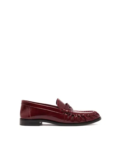 Schutz Tyche Shiny Leather Penny Loafers