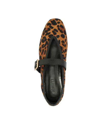 Schutz Courtney Patent Leather Mary Jane Flat