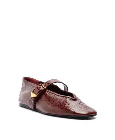 Schutz Courtney Patent Leather Mary Jane Flat