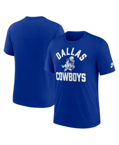 Nike Royal Dallas Cowboys Favorable Timeline Tri-blend T-shirt