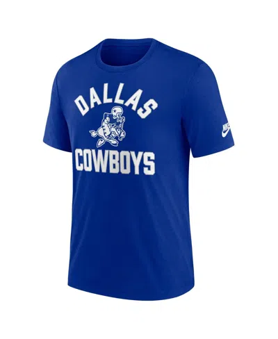 Nike Royal Dallas Cowboys Favorable Timeline Tri-blend T-shirt
