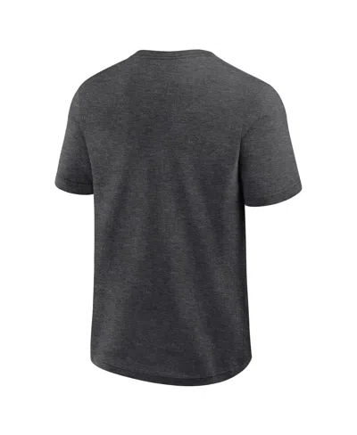 Logo Athletic Men's Heather Charcoal Las Vegas Raiders Success T-shirt