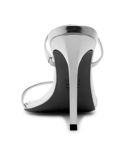 Schutz Jessica Mule Heel In Prata, Women's At Urban Outfitters