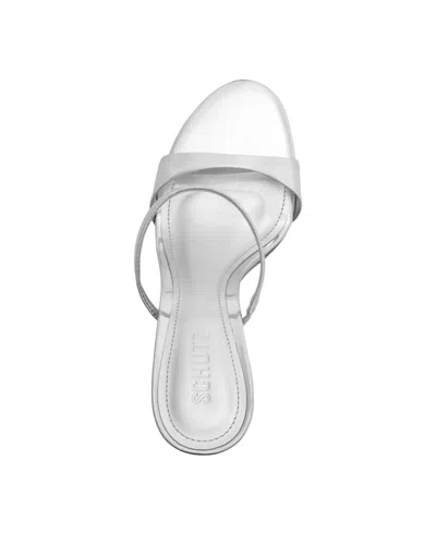 Schutz Jessica Mule Heel In Prata, Women's At Urban Outfitters