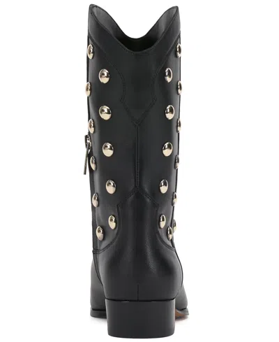 Vince Camuto Women's Prilie Studded Snip-toe Western Boots