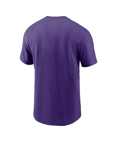 Nike Arizona Diamondbacks City Connect Large Logo  Men's Mlb T-shirt In Purple
