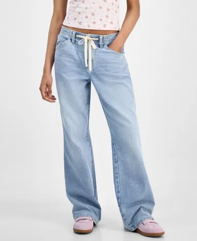 Celebrity Pink Juniors' Drawstring Bootcut Jeans
