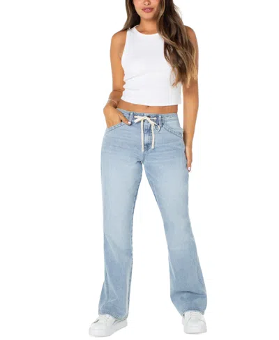 Celebrity Pink Juniors' Drawstring Bootcut Jeans