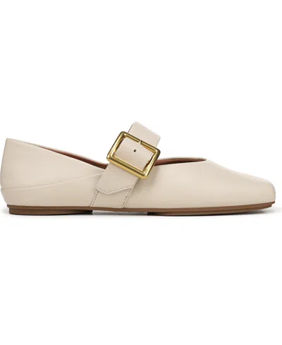 Franco Sarto Oakes Square Toe Flat In Neutral