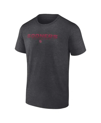 Fanatics Men's Heather Charcoal Florida Gators Iconic Battle Scars T-shirt
