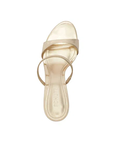 Schutz Women's Jessica Mid Heel Sandals