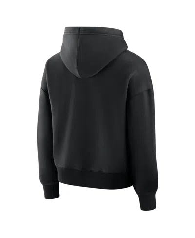 Fanatics Women's Black Utah Mammoth Primary Logo Legacy Fleece Pullover Hoodie In Black