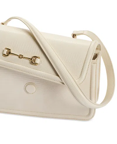 Sam Edelman Loraine Embossed Lizard Flap Shoulder Bag