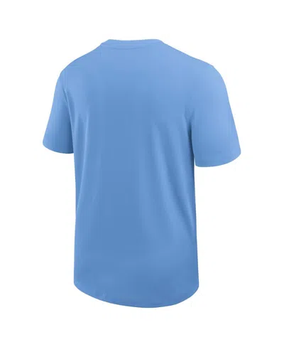 Jordan Men's North Carolina Sideline Coach  Brand Dri-fit College Top In Blue