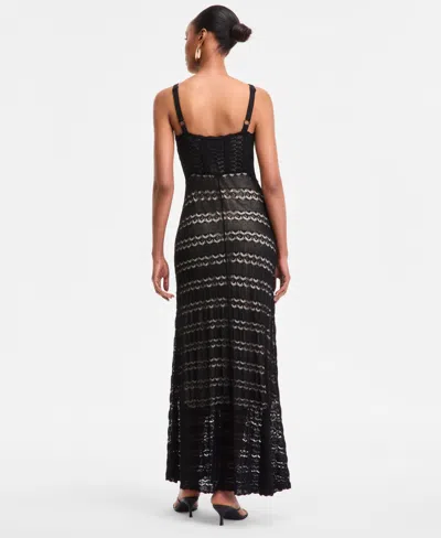 Inc International Concepts Women's Crochet-overlay Maxi Dress