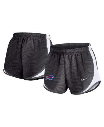 Nike Women's Anthracite Buffalo Bills Tempo Performance Shorts