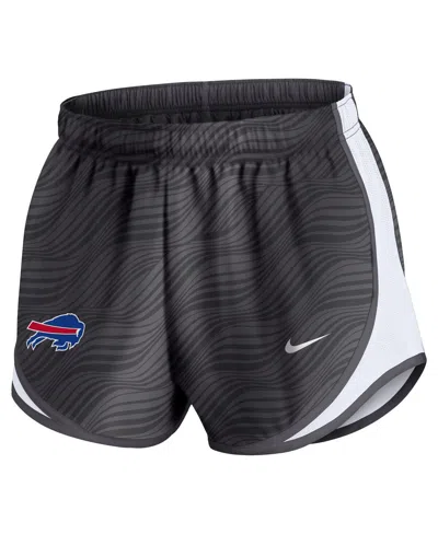 Nike Women's Anthracite Buffalo Bills Tempo Performance Shorts