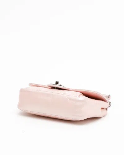 Pre-owned Chanel Classic Mini Iridescent Single Flap Bag