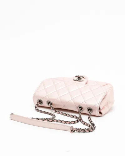 Pre-owned Chanel Classic Mini Iridescent Single Flap Bag