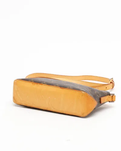 Pre-owned Louis Vuitton Monogram Trotteur Crossbody Bag In Brown