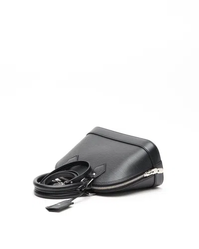 Pre-owned Louis Vuitton Alma Epi Bb Shoulder Bag In Black