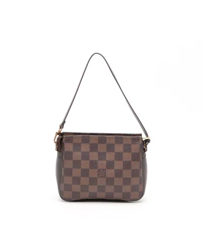 Pre-owned Louis Vuitton Damier Ebene Truth Makeup Crossbody Bag