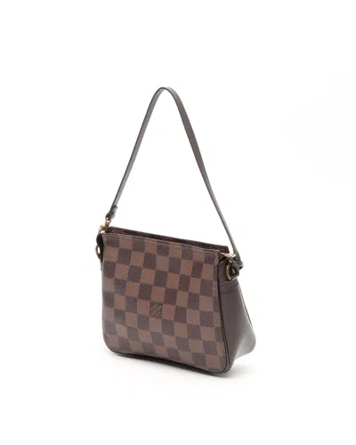 Pre-owned Louis Vuitton Damier Ebene Truth Makeup Crossbody Bag