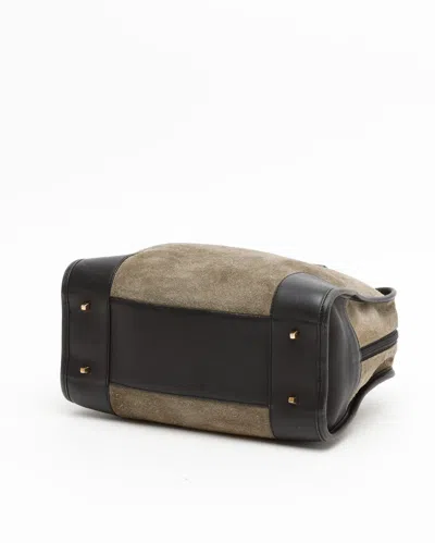 Loewe Amazona Suede Handbag