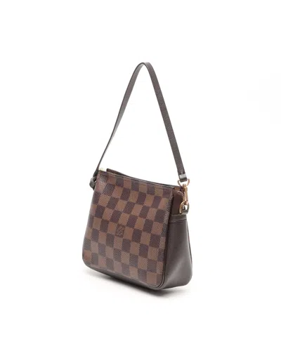 Pre-owned Louis Vuitton Damier Ebene Truth Makeup Crossbody Bag