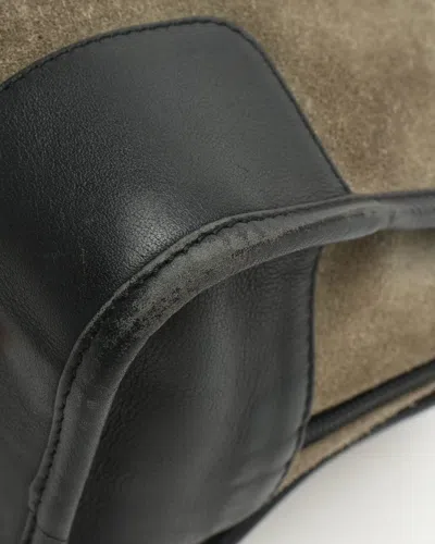 Loewe Amazona Suede Handbag