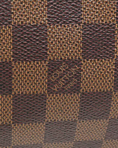 Pre-owned Louis Vuitton Damier Ebene Truth Makeup Crossbody Bag
