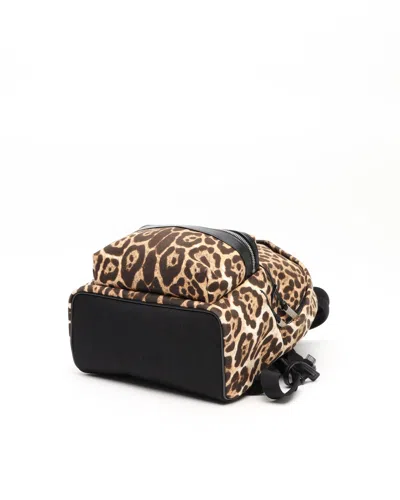 Saint Laurent Leopard City Backpack