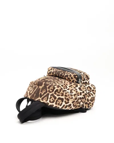 Saint Laurent Leopard City Backpack
