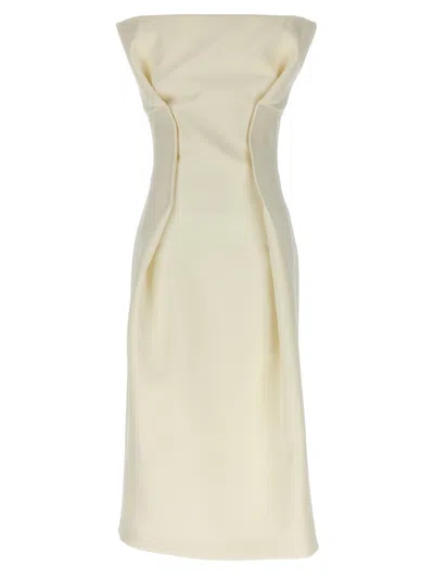 Sportmax Adito Dresses White
