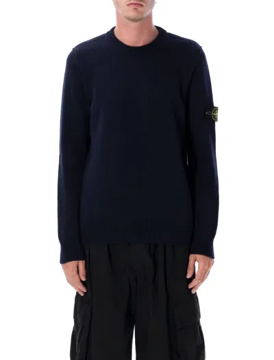 Stone Island Cotton Fleece Crew Neck Sweatshirt