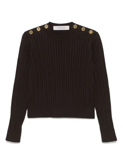 Golden Goose Brown Wool Blend Sweater