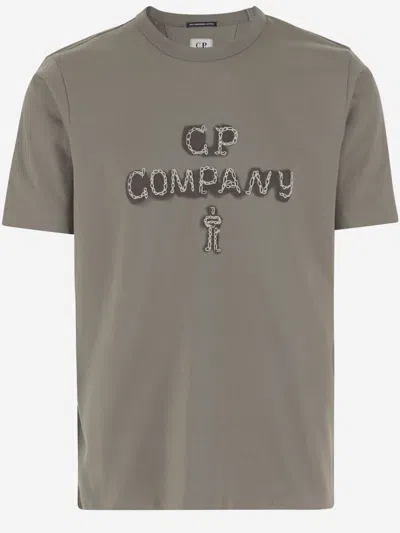C.p. Company Cp Company Cotton Logo T Shirt