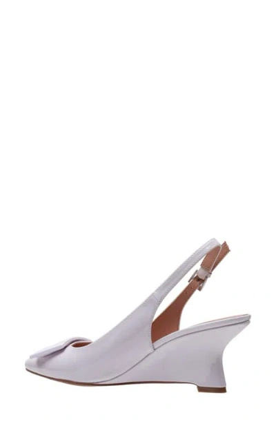 Linea Paolo Vista Slingback Pointed Toe Wedge Pump