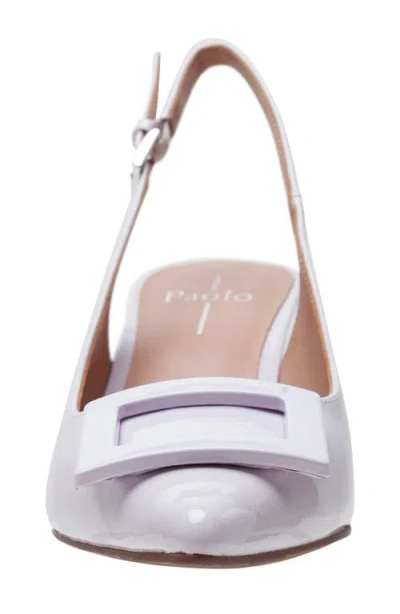 Linea Paolo Vista Slingback Pointed Toe Wedge Pump