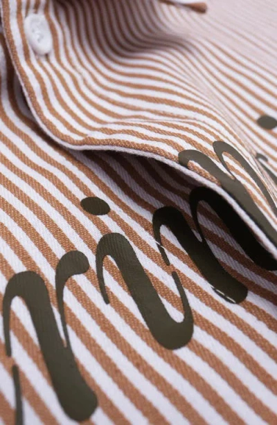 Students Reymon Stripe Short Sleeve Button-up Shirt