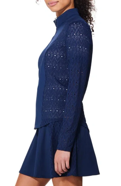 Nz Active By Nic+zoe Active Lace Jacket