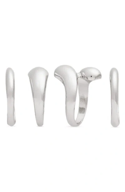 Open Edit Set Of 4 Mixed Rings